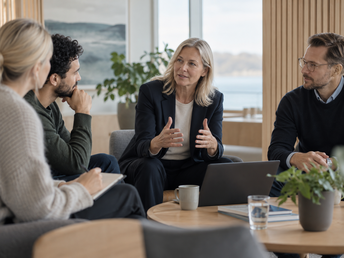 Projektledare och styrgrupp som fattar gemensamma beslut